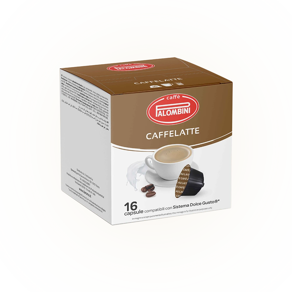 Palombini Dolce Gusto Caffelatte 16 kapslí