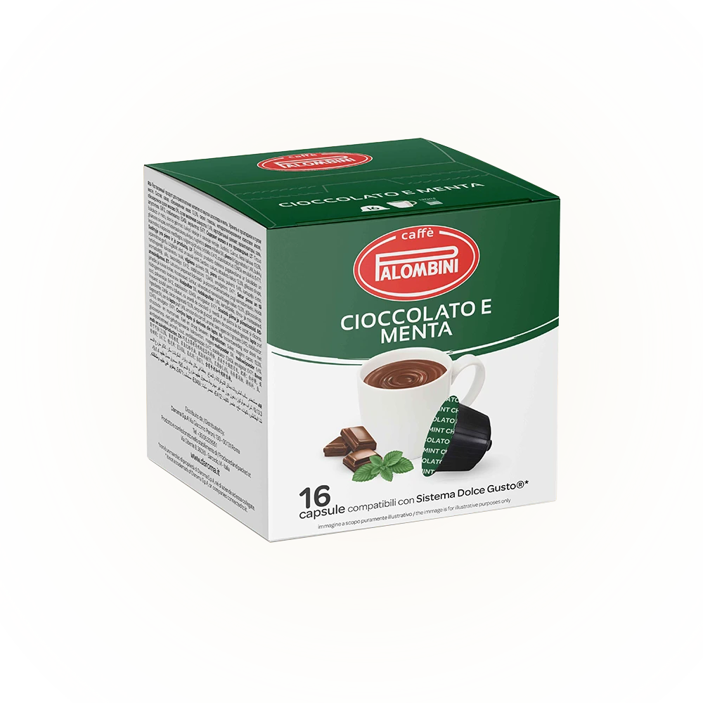 Palombini Dolce Gusto Cioccolato e Menta 16 kapslí