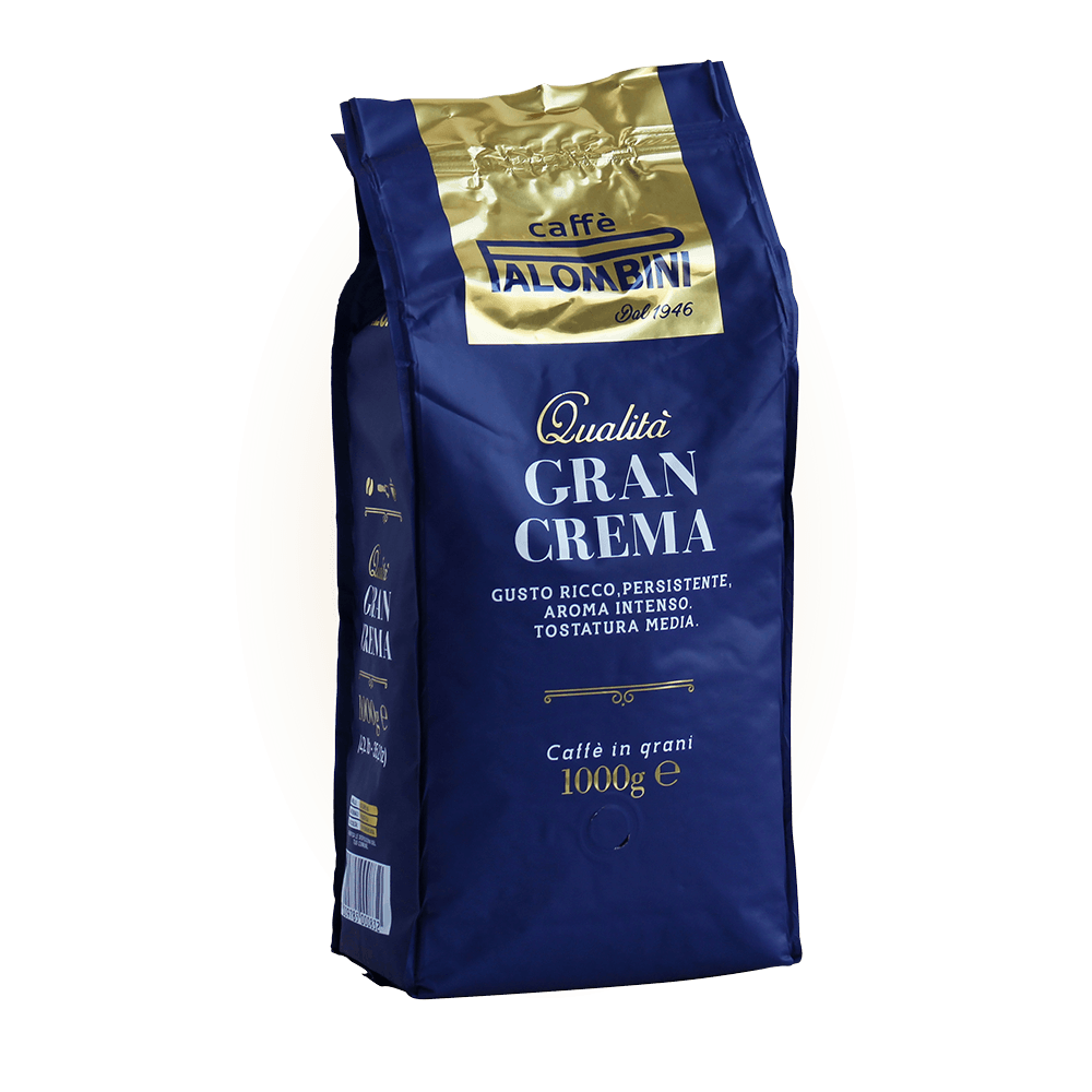 Palombini Gran Crema Gourmet Line 1,0 kg - krémová káva pro nekonečný kávový zážitek